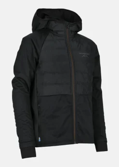Clearance Swedemount Nordic Hybrid Hooded Jacket JR Black/Charcoal