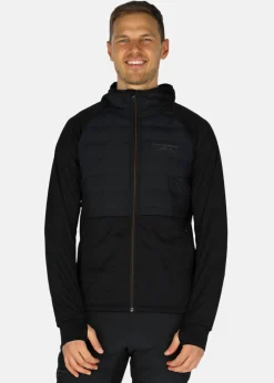 Outlet Swedemount Nordic Hybrid Hooded Jacket Black/Charcoal