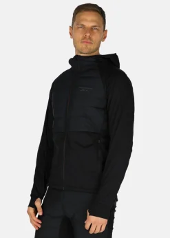 Outlet Swedemount Nordic Hybrid Hooded Jacket Black/Charcoal