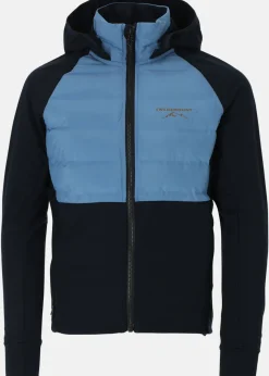 Sale Swedemount Nordic Hybrid Hooded Jacket G JR Dusty Blue/Navy