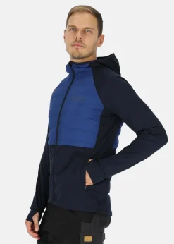 Hot Swedemount Nordic Hybrid Hooded Jacket Imperial Blue/Navy