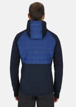 Hot Swedemount Nordic Hybrid Hooded Jacket Imperial Blue/Navy