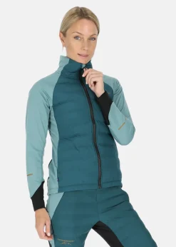 Discount Swedemount Nordic Hybrid Jacket W Seaweed Green/Emerald Green