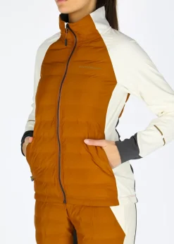 Outlet Swedemount Nordic Hybrid Jacket W Offwhite/Almond