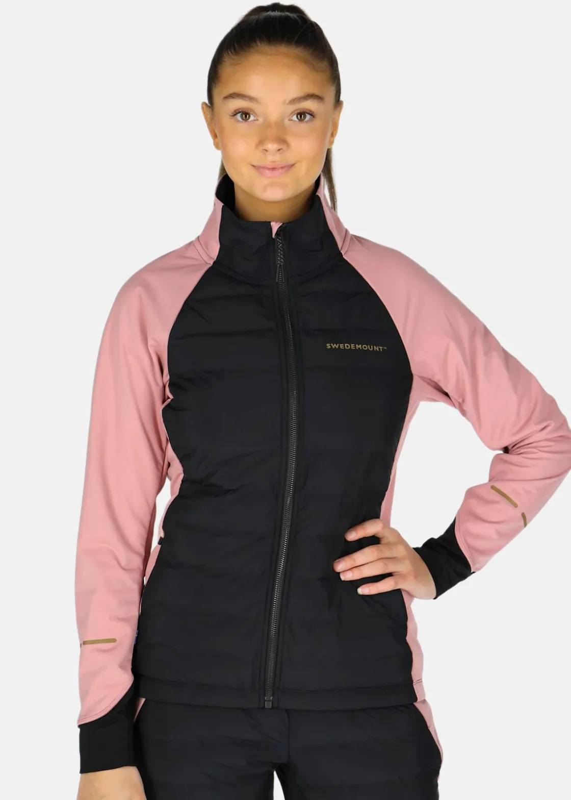 Outlet Swedemount Nordic Hybrid Jacket W Dusty Rose/Charcoal