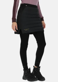 Discount Swedemount Nordic Hybrid Skirt W Black/Charcoal