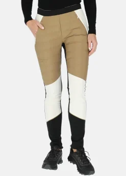 Hot Swedemount Nordic Hybrid Tights W Offwhite/Cappuccino