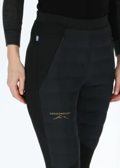 Best Swedemount Nordic Hybrid Tights W Black/Charcoal
