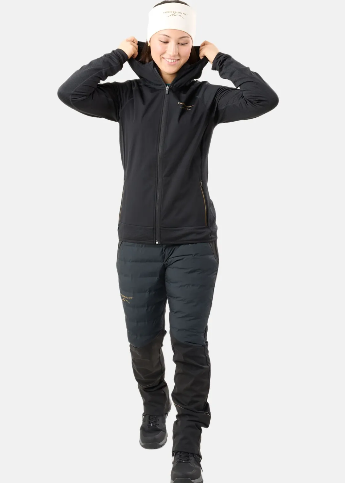 Clearance Swedemount Nordic Wind Full Zip Hood W Black