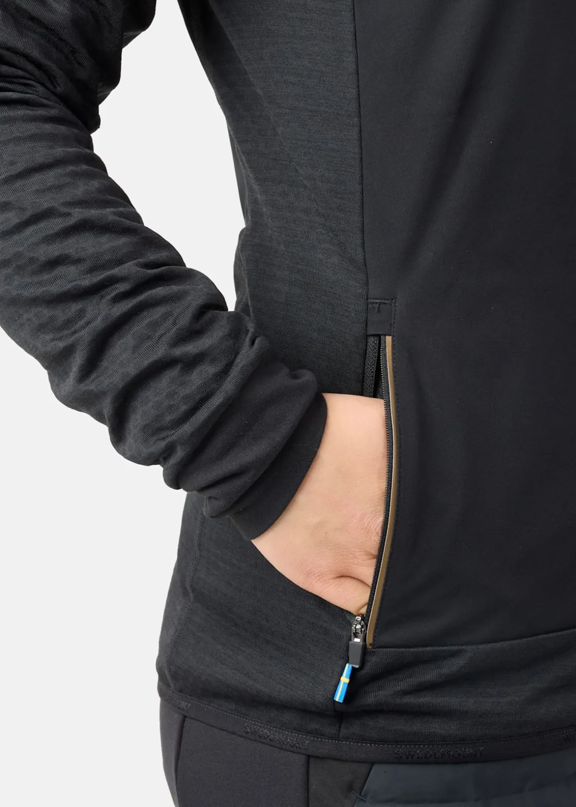 Clearance Swedemount Nordic Wind Full Zip Hood W Black