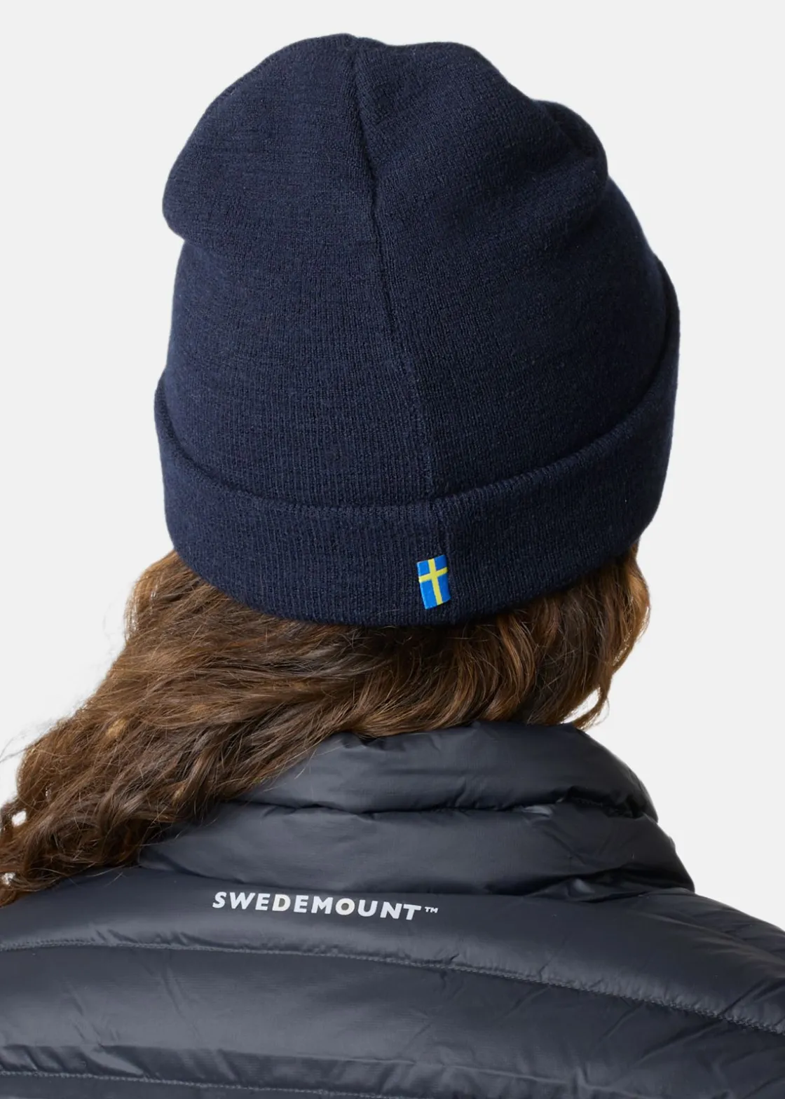Swedemount Nordkap Logo Wool Hat Navy