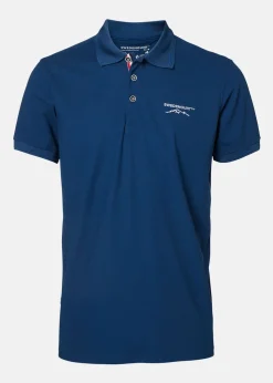 Best Swedemount Nordkap Piké Pacific Blue