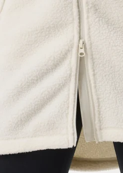 Sale Swedemount Nordkap Pile Coat W Off White