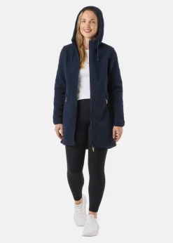 Swedemount Nordkap Pile Coat W Navy