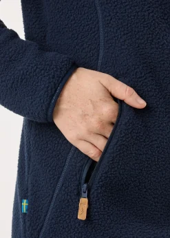 Swedemount Nordkap Pile Coat W Navy