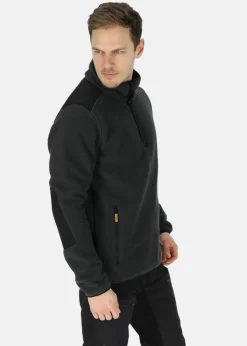 Online Swedemount Nordkap Pile Halfneck Dk. Charcoal/Black