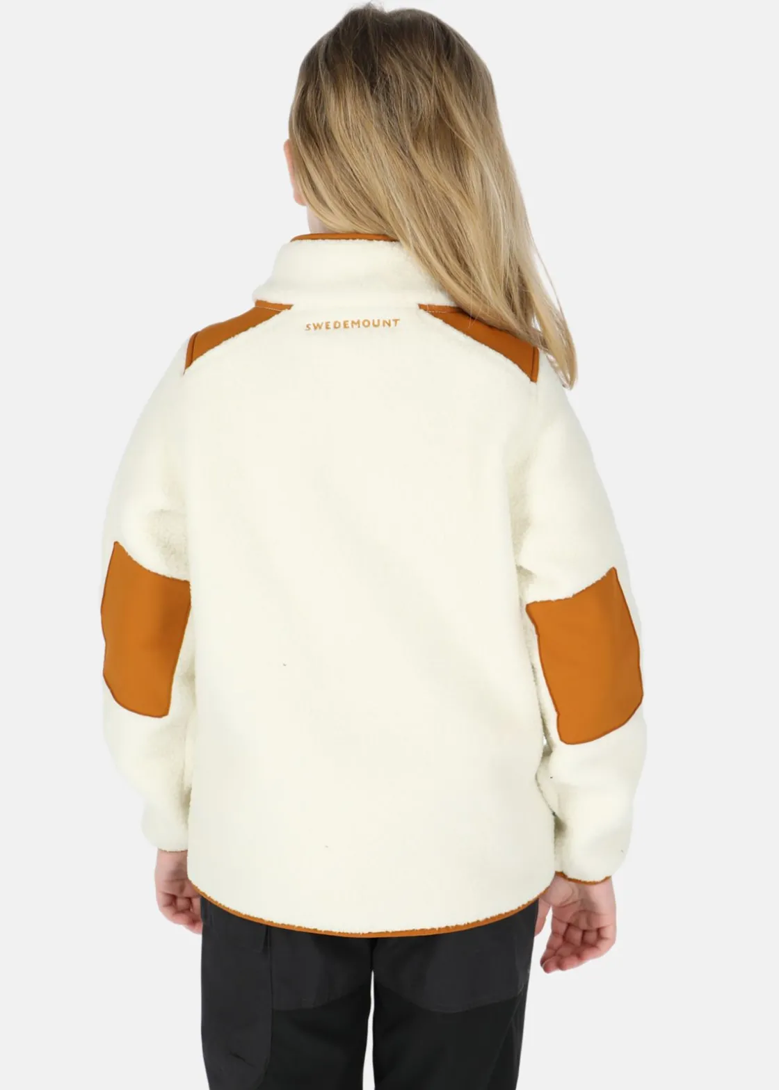 Discount Swedemount Nordkap Pile Halfneck JR Offwhite/Almond