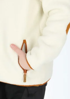 Discount Swedemount Nordkap Pile Halfneck JR Offwhite/Almond