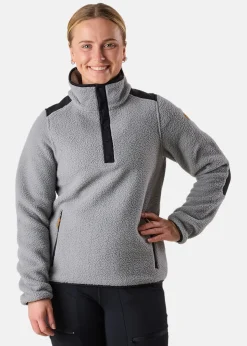 Discount Swedemount Nordkap Pile Halfneck W Lt Grey/Black