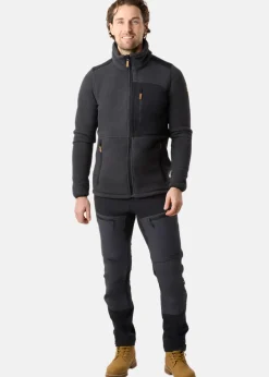Best Swedemount Nordkap Pile Jacket Dk. Charcoal/Black