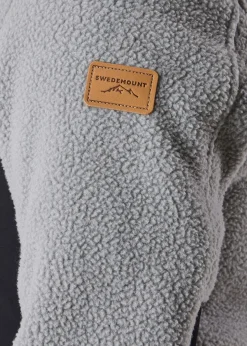 Hot Swedemount Nordkap Pile Jacket W Lt Grey/Black