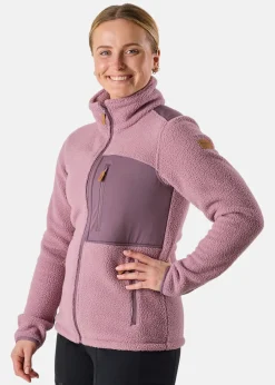 Hot Swedemount Nordkap Pile Jacket W Pale Mauve/Dk. Mauve