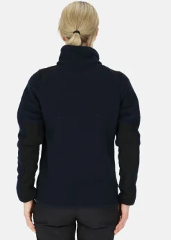 Outlet Swedemount Nordkap Pile Jacket W Navy/Black