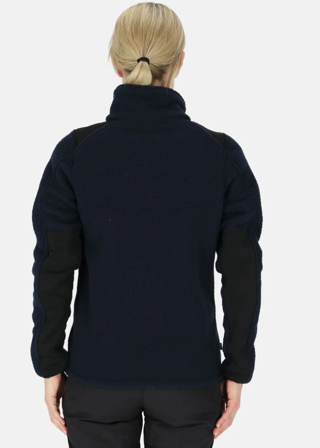 Outlet Swedemount Nordkap Pile Jacket W Navy/Black