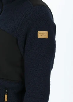 Outlet Swedemount Nordkap Pile Jacket W Navy/Black
