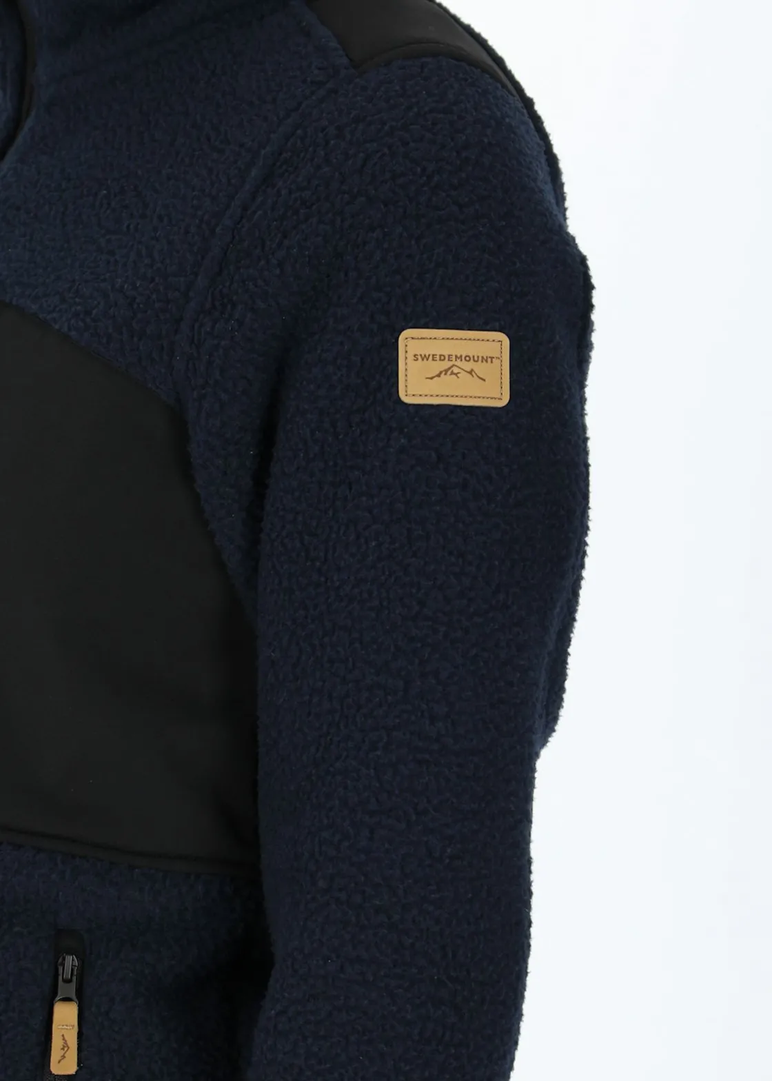 Outlet Swedemount Nordkap Pile Jacket W Navy/Black
