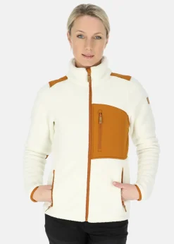 Best Swedemount Nordkap Pile Jacket W Offwhite/Almond