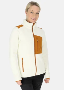 Best Swedemount Nordkap Pile Jacket W Offwhite/Almond