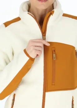 Best Swedemount Nordkap Pile Jacket W Offwhite/Almond