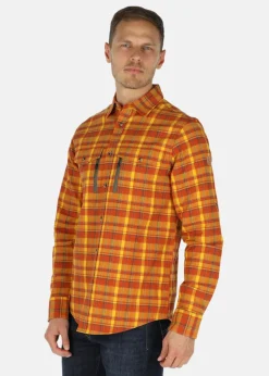 Sale Swedemount Nordkap Trekking Shirt Yellow Check