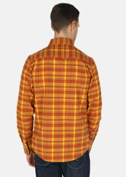 Sale Swedemount Nordkap Trekking Shirt Yellow Check