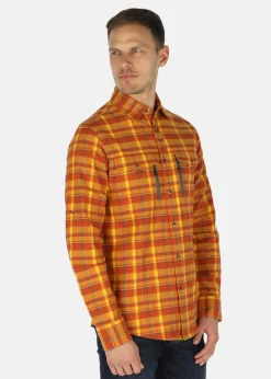 Sale Swedemount Nordkap Trekking Shirt Yellow Check