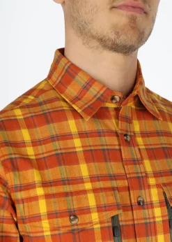 Sale Swedemount Nordkap Trekking Shirt Yellow Check