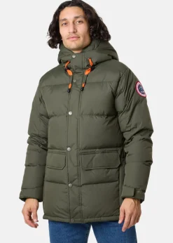 New Tuxer NORTH POLE DOWN JACKET Dark olive