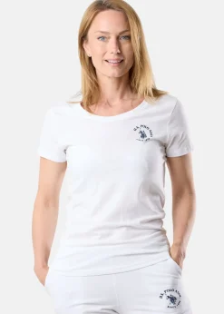 Hot US Polo O Neck Tee Anouk White