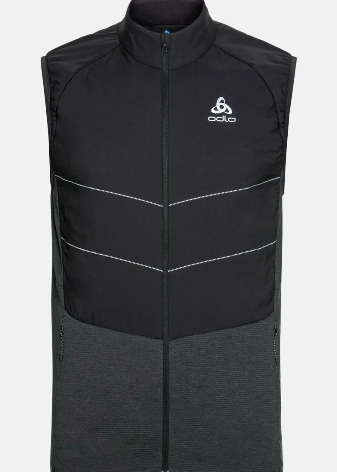 Discount Odlo M Vest RUN EASY S-THERMIC black