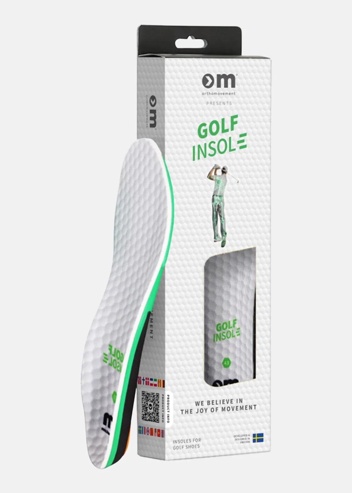 Clearance Ortho Movement OM Golf Insole One color