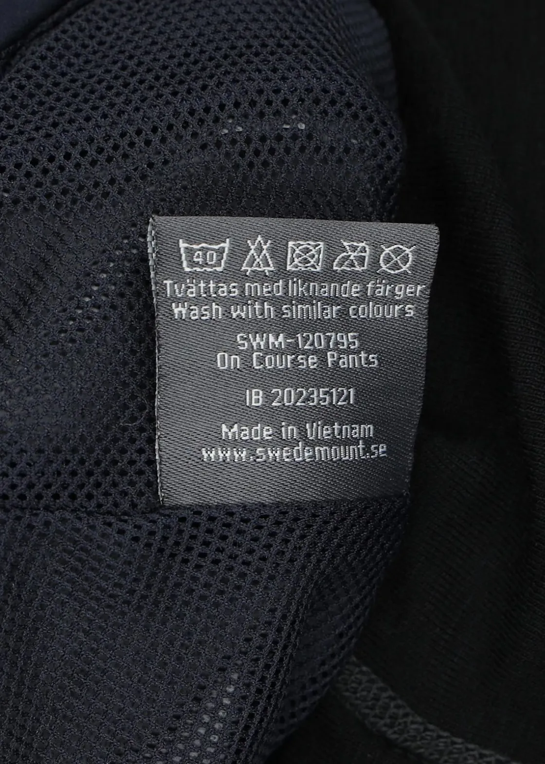 Hot Swedemount On Course Pants Dk. Navy