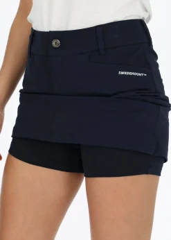 Outlet Swedemount On Course Skirt W Navy