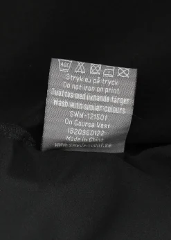 Outlet Swedemount On Course Vest Black