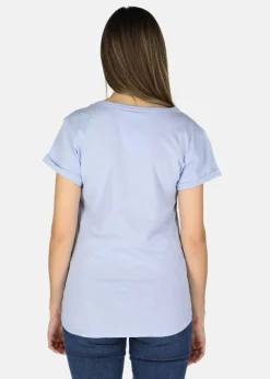 New Seaside One Star Tee W Lt. Blue