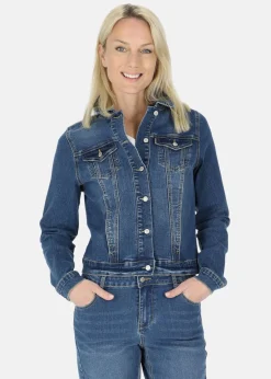 Best Seaside Oregon Twill Jacket W Denim Blue