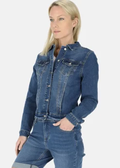 Best Seaside Oregon Twill Jacket W Denim Blue