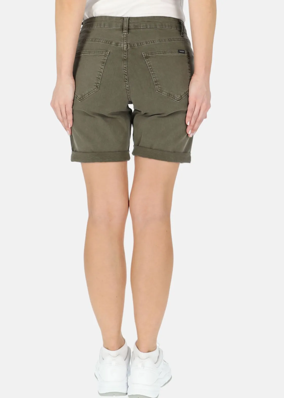 Hot Seaside Oregon Twill Shorts W Olive