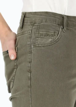 Hot Seaside Oregon Twill Shorts W Olive