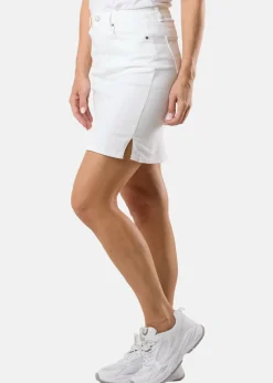 Outlet Seaside Oregon Twill Skirt W Off White